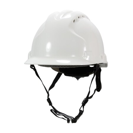 Pip Vented, Type II Linesman Hard Hat with HDPE Shell, EPS Impact Liner, Polyester Suspension, Wheel 280-AHS240V-10